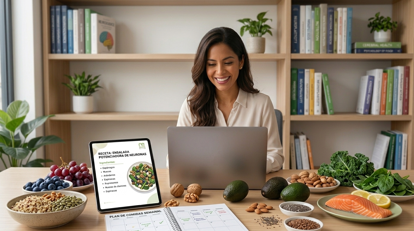 Plan de alimentación Cerebro saludable: Neurobiologìa aplicada al auto-cuidado
